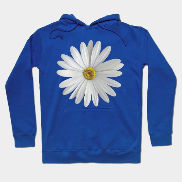 Marguerite Simple Flower Cut Out Hoodie by taiche